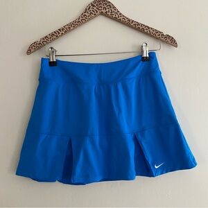 NIKE Royal Blue Pleated Tennis Skirt Size S